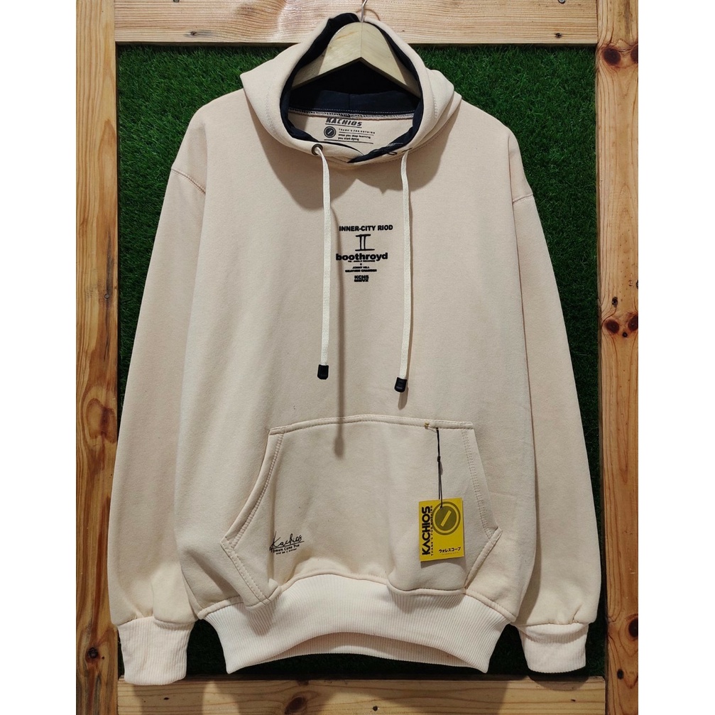 Sweater Hoodie Cowok Cewek Jaket Hodie Pria Distro Sweater Putih Bahan Katun 100% Realpick