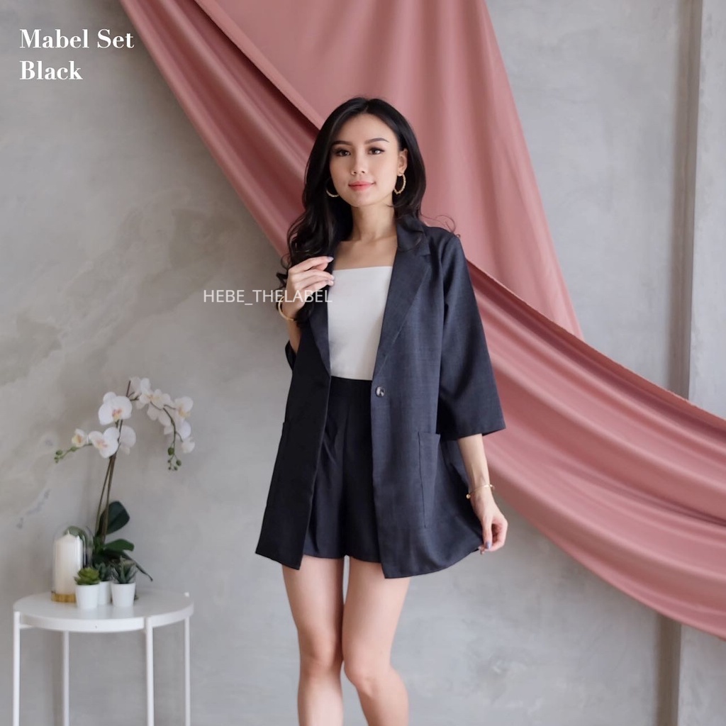 Mabel Set - Blazer Celana Setelan Wanita