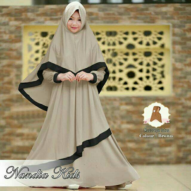GAMIS NANDIA KIDS DRESS SYARI