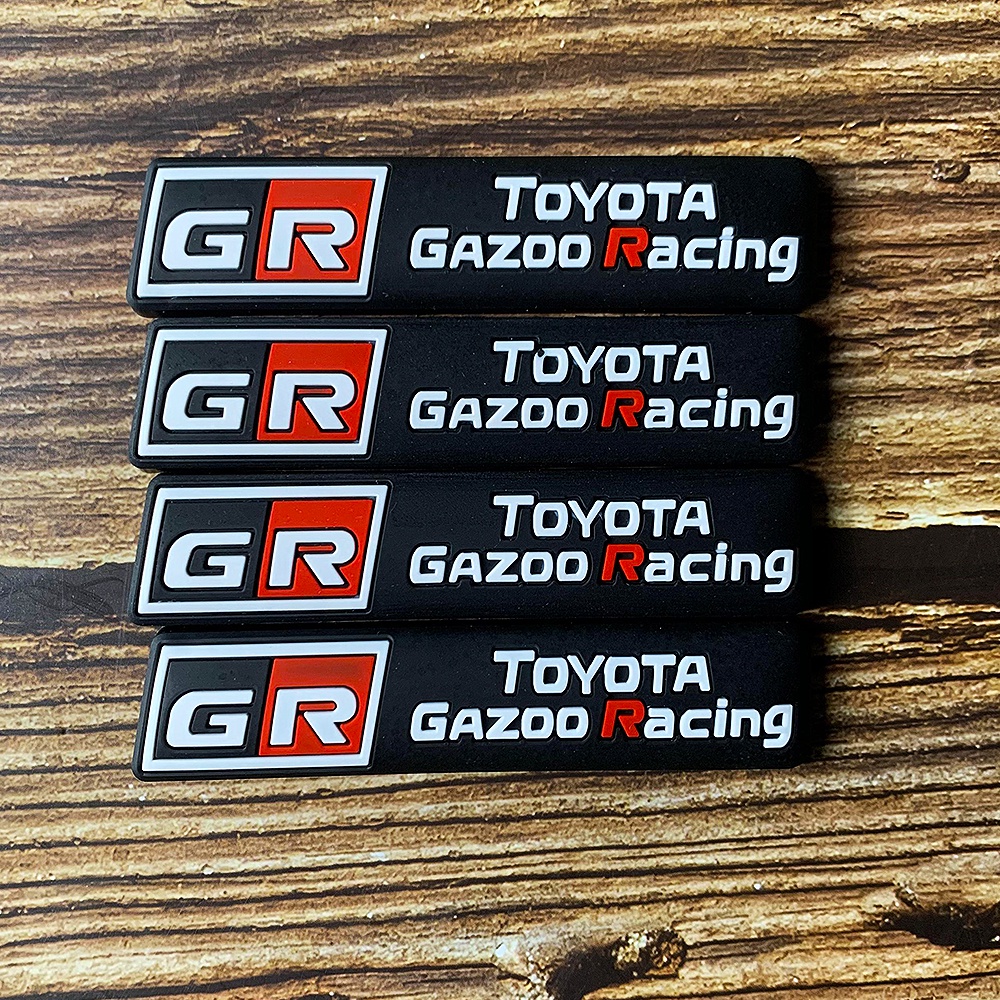 Mat Cup Holder Mobil Toyota GR GAZOO Racing Bahan Karet Anti Slip