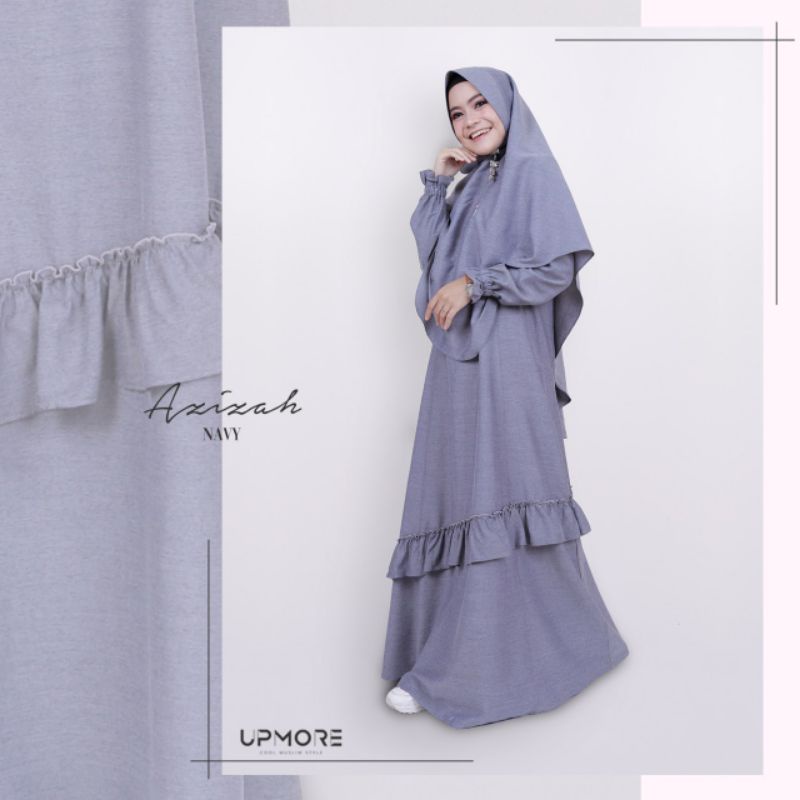 GAMIS SET UPMORE AZIZAH ADOBE ROSE AZIZAH NAVY AZIZAH SILVER