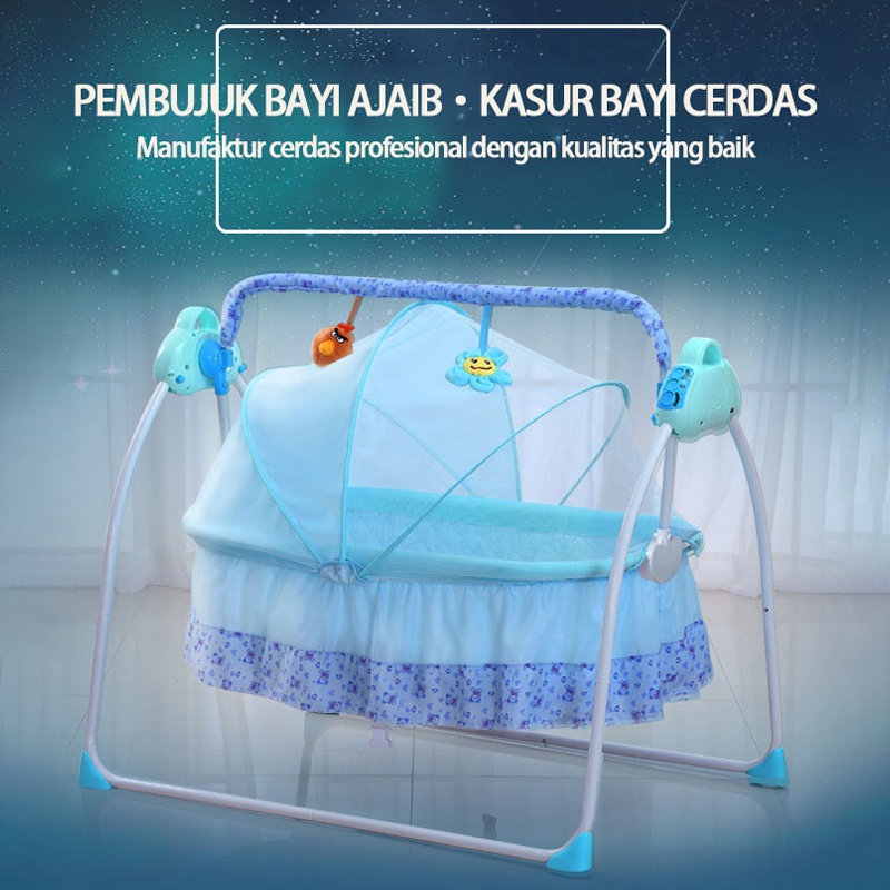 Ayunan Bayi Elektrik/Ayunan bayi multifungsi/otomatis Bouncer Swing/ kendali jarak jauh Start SURPABAYA