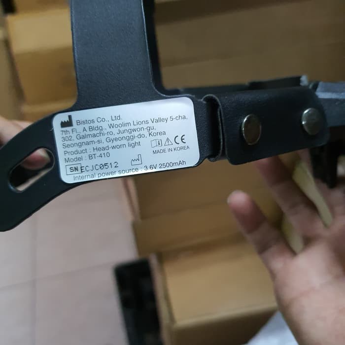 Headlamp Bistos BT 410