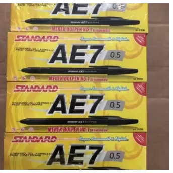 

12 pcs Pulpen merk Standard AE7