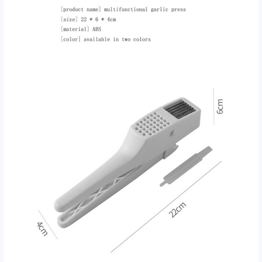 Alat Pengiris Bawang Putih Manual Multifungsi Bahan Plastik Untuk Dapur