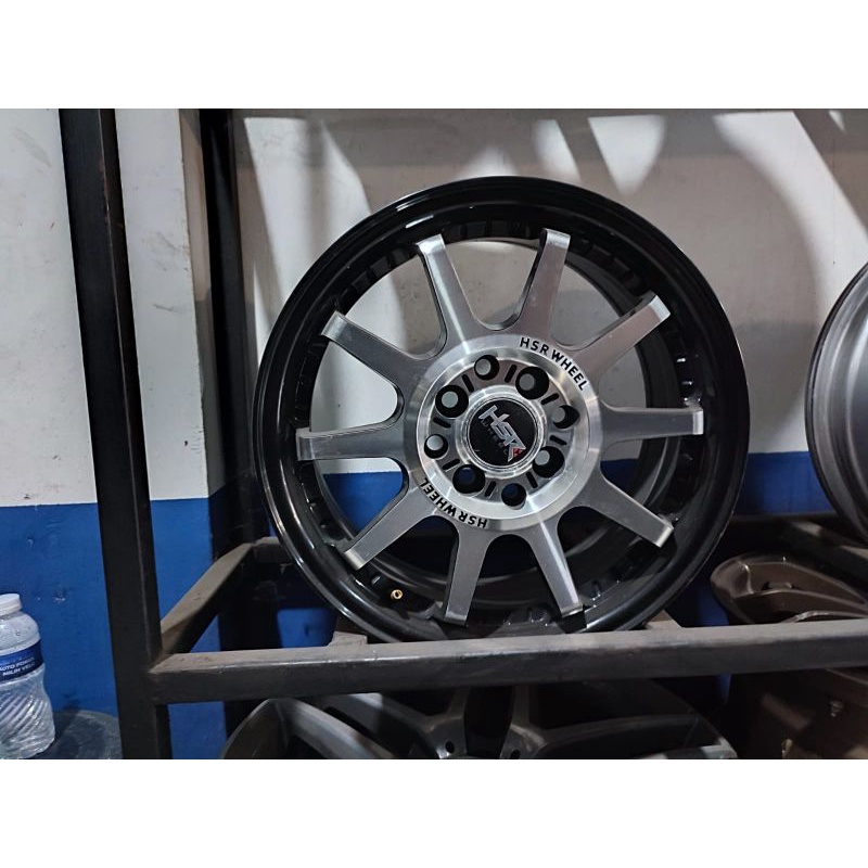 velg mobil second hsr Gymkhana ring 15 pcd 4 city Yaris brio agya Ayla Sigra calya