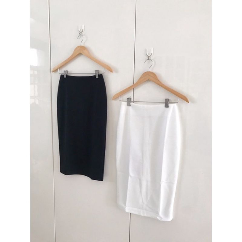 Midi Skirt Office span lost ban Korean Style