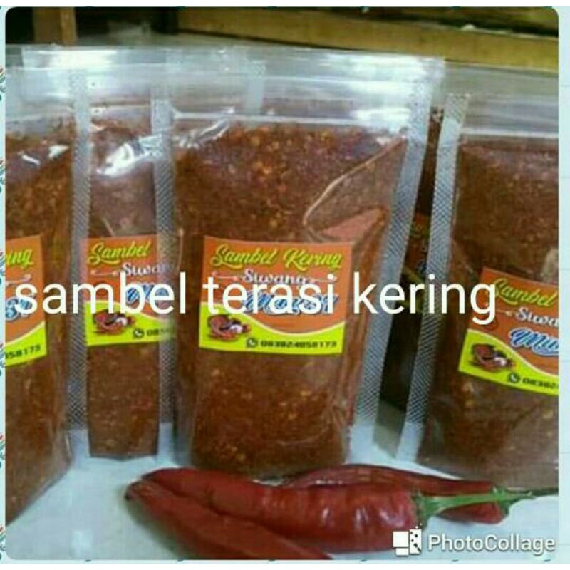 

sambel terasi kering