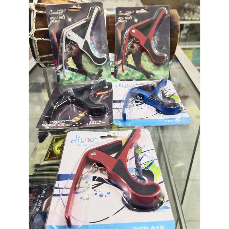 capo gitar acoustic Classic nylon asesoris Capo gitar Kapo guitar dluxe cowboy paladin alice fender