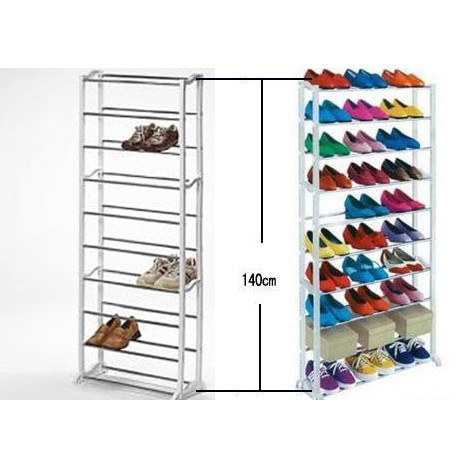 Amazing Shoe Rack Rak Sepatu Portable 10 Susun Rak Jilbab Shopee Indonesia