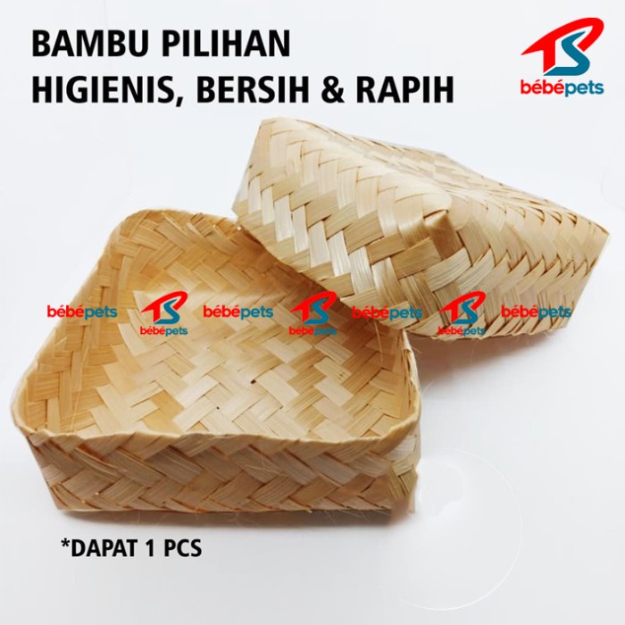 BESEK BAMBU SIRIP SARANG WALET BESEK BAKUL ANYAMAN KOTAK NASI HAMPERS