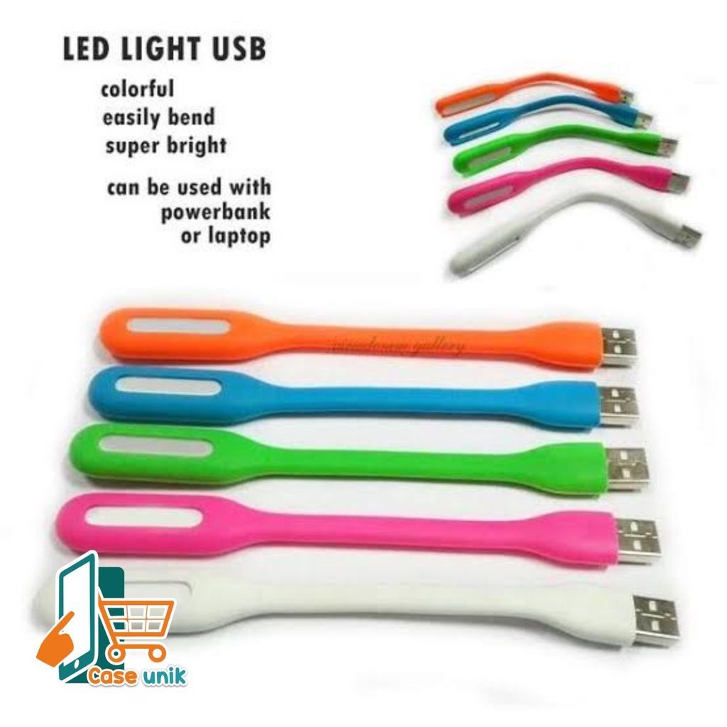 LAMPU LED SIKAT GIGI USB FLEXIBEL Emergensi/BACA/TIDUR/Emergeny Lamp TERANG NON PACKING ORIGINAL CS3407