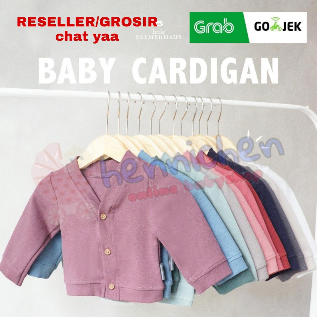 PROMO 7.7 PROMO BAJU LEBARAN Little Palmerhaus - Baby Cardigan 0-12m 12-24m KIDS CARDIGAN CARDIGAN ANAK FASHION ANAK 1-6TH