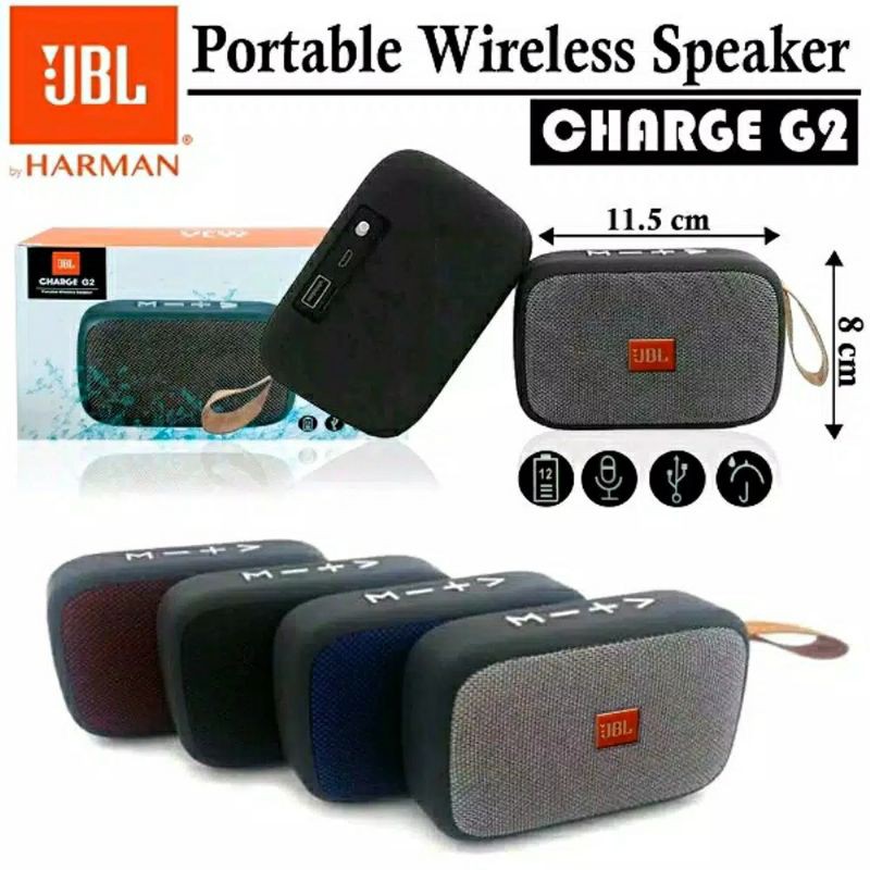 speaker JBL charger G2 mini portabel bluetooth wireless super basss