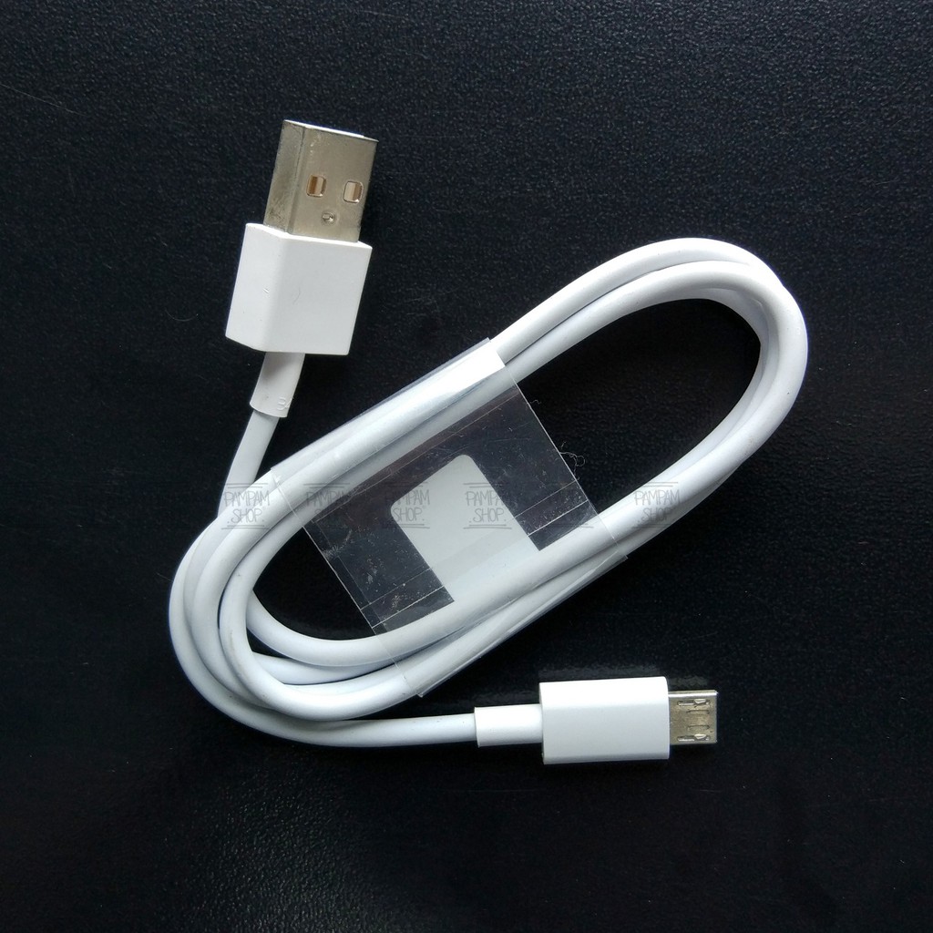 Kabel Data Charger Casan XIAOMI PUTIH MICRO USB Fast Charging for  Redmi 1S 2S 3 3S 4X 4A 5A Note 2