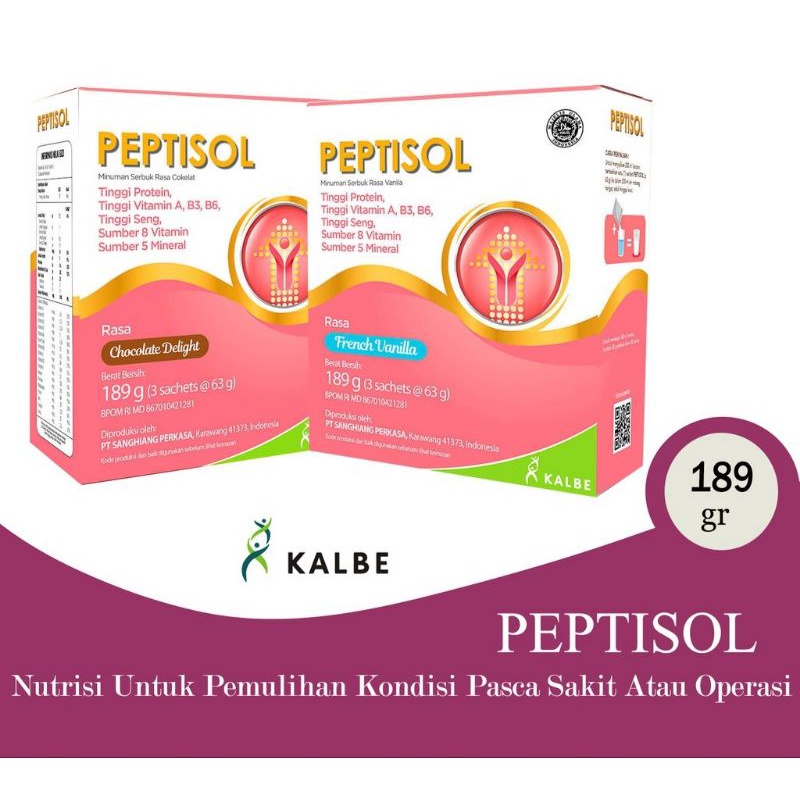 Peptisol Susu Diet Khusus Nutrisi Pemulihan Pasca Sakit