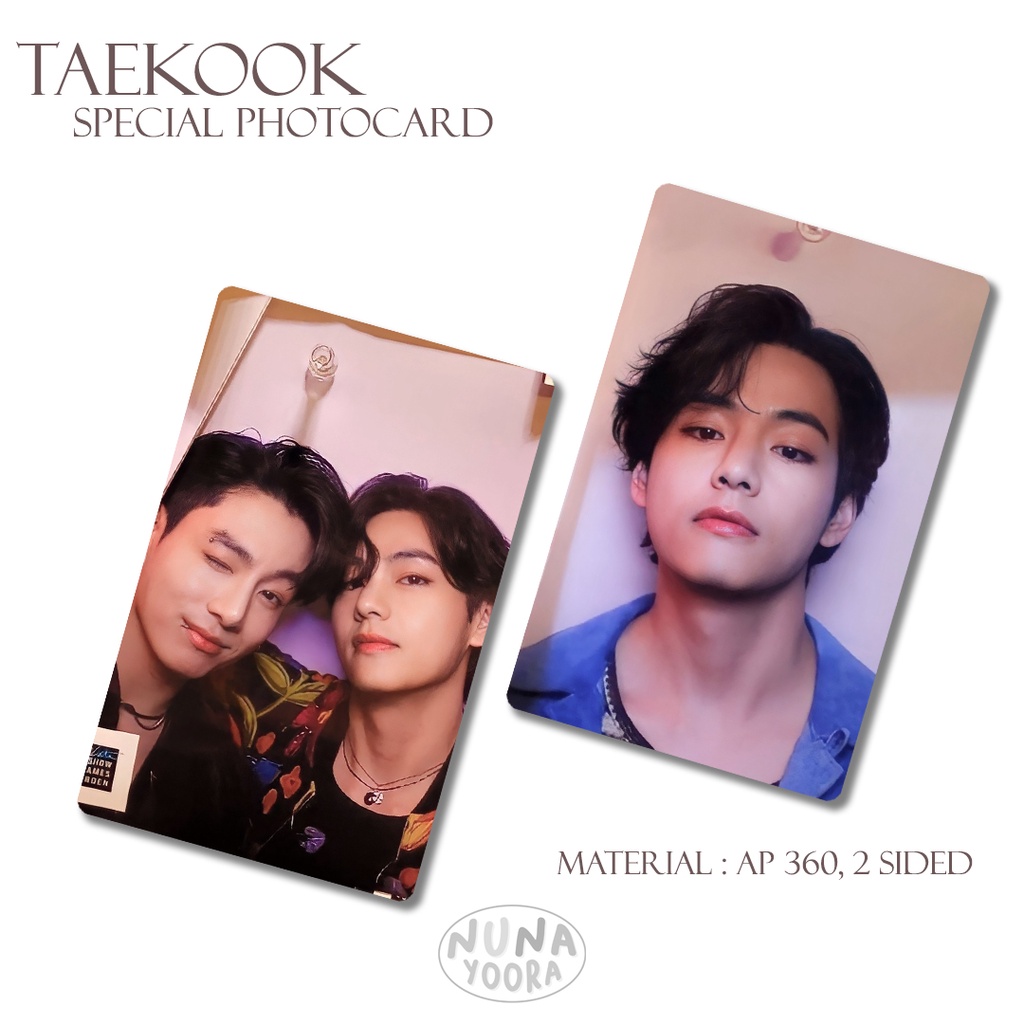 TAEKOOK SPECIAL PHOTOCARD