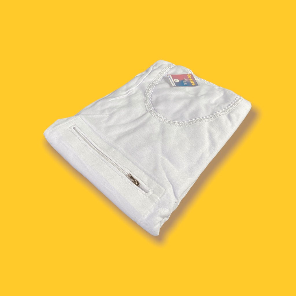 Kaos Dalam Wanita Berkantong / Saku Depan Haji dan Umroh - Perlengkapan Haji dan Umroh