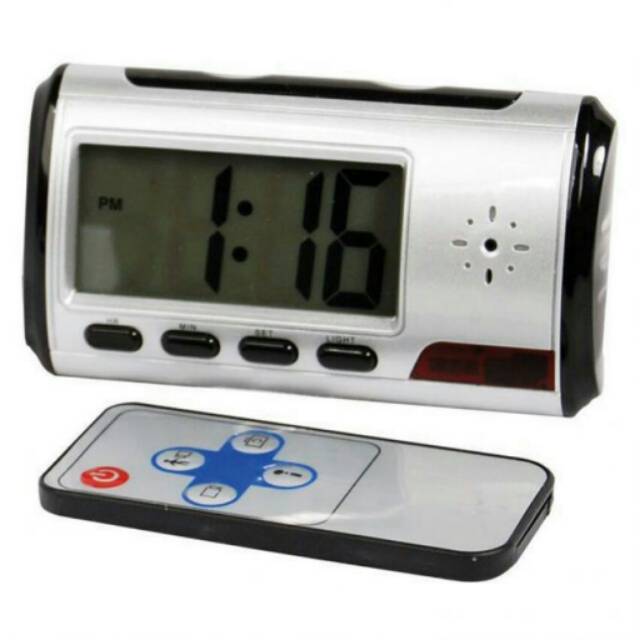 KAMERA PENGINTAI JAM ALARM SPY CAM ALARM CLOCK