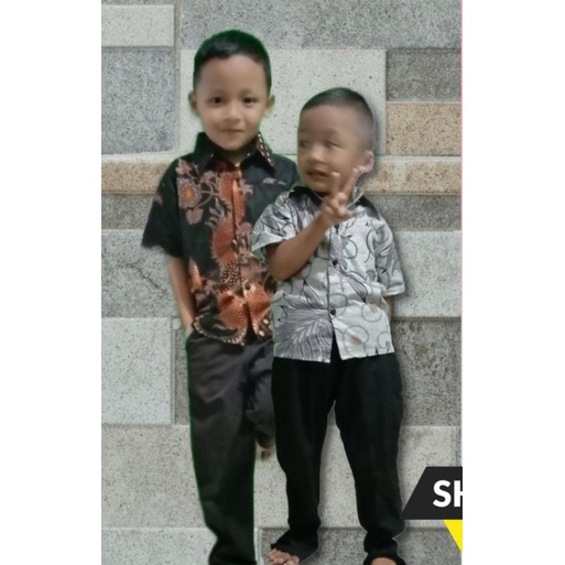 baju batik anak