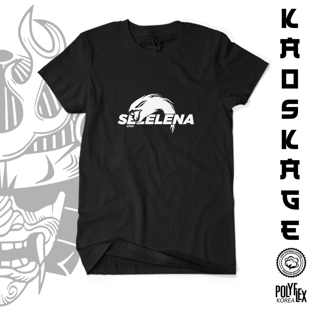 BISA COD Kaos Baju Distro SELENA MOBILE LEGENDS 100 % Cotton Combed 30s Cewek Cowok Unisex Tees Terb