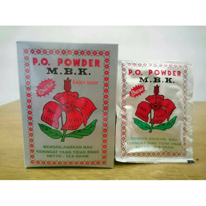 MBK POWDER SILVER BEDAK BAU BADAN KERINGAT