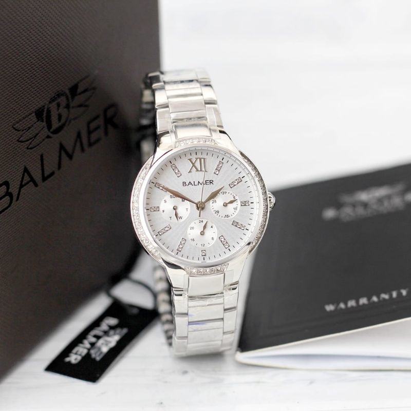 Jam tangan Balmer 7945 Tali rantai original wanita