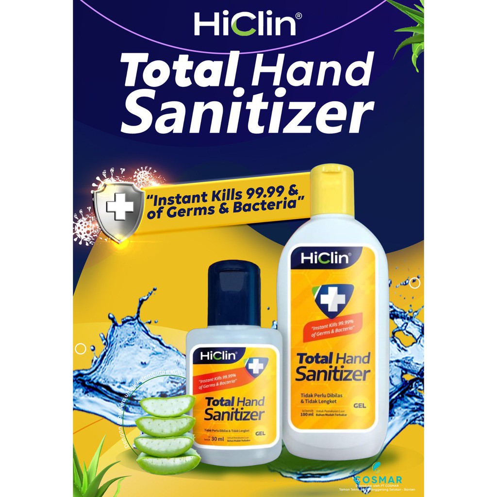 HiClin Hand Sanitizer 30 Ml