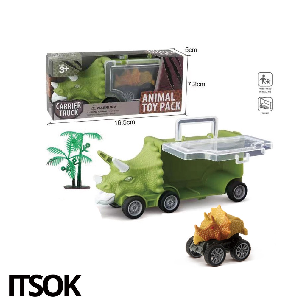 ITSOK MAINAN MOBIL HUNTER DINOSAURUS / MAINAN MOBIL MOBILAN DINOSAURUS ANAK ANAK