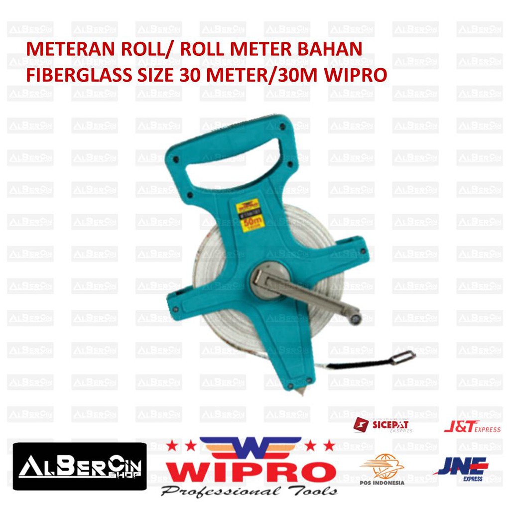 Roll Meter - RF Fiberglass Size 30 Meter - Wipro
