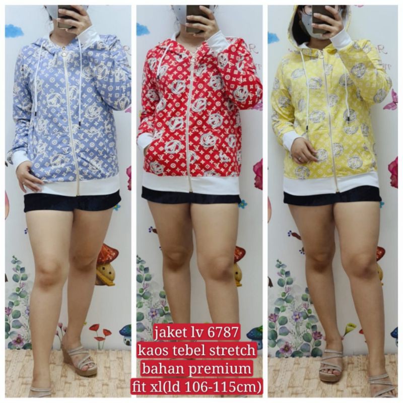Jaket Hodie Lv