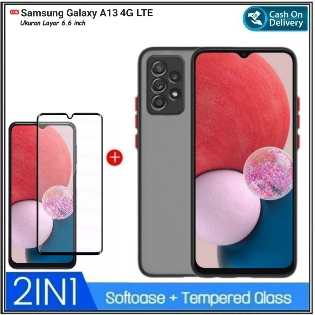 Riyanali_Shop PAKET 2IN1 Case Dove Samsung A13 4G LTE  / A32 5G / A23 4G / A22 4G / A22 LTE / A22 4G