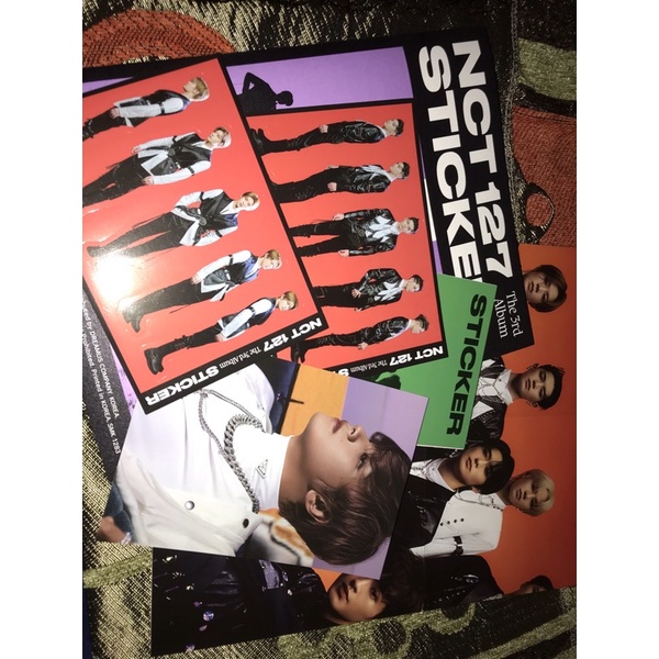 ALBUM ONLY NCT127 STICKER PHOTOBOOK VERSION PHOTOCARD HAECHAN