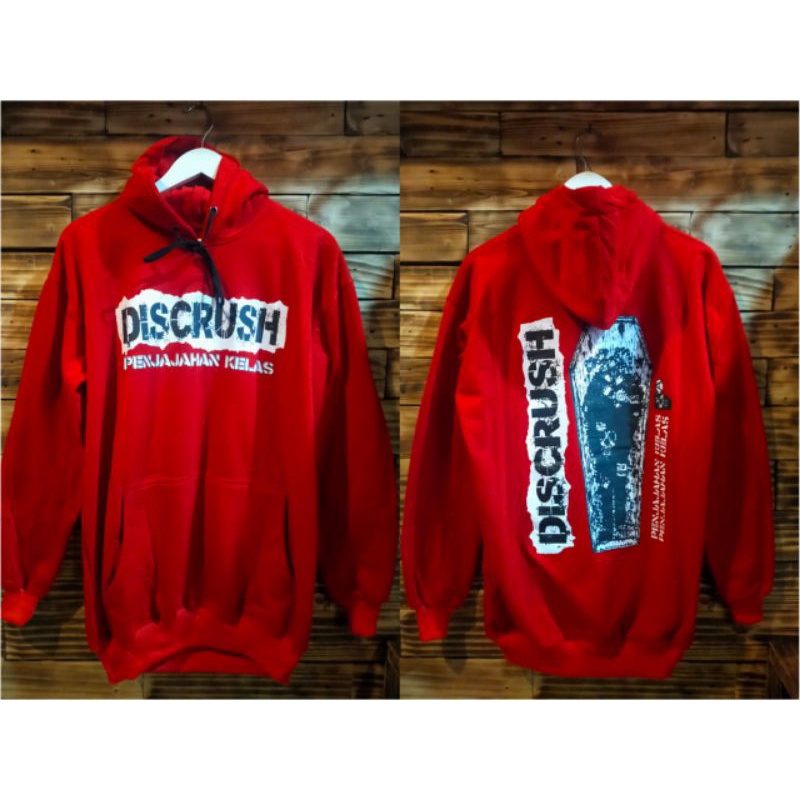 Hodie band punk (DISCRUST)SIZE XL