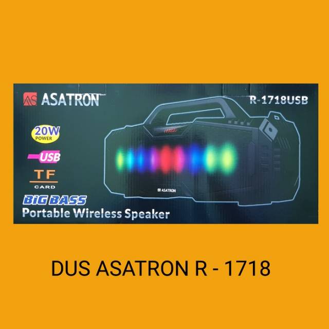 SPEAKER BLUETOOTH ASATRON BIGBASS