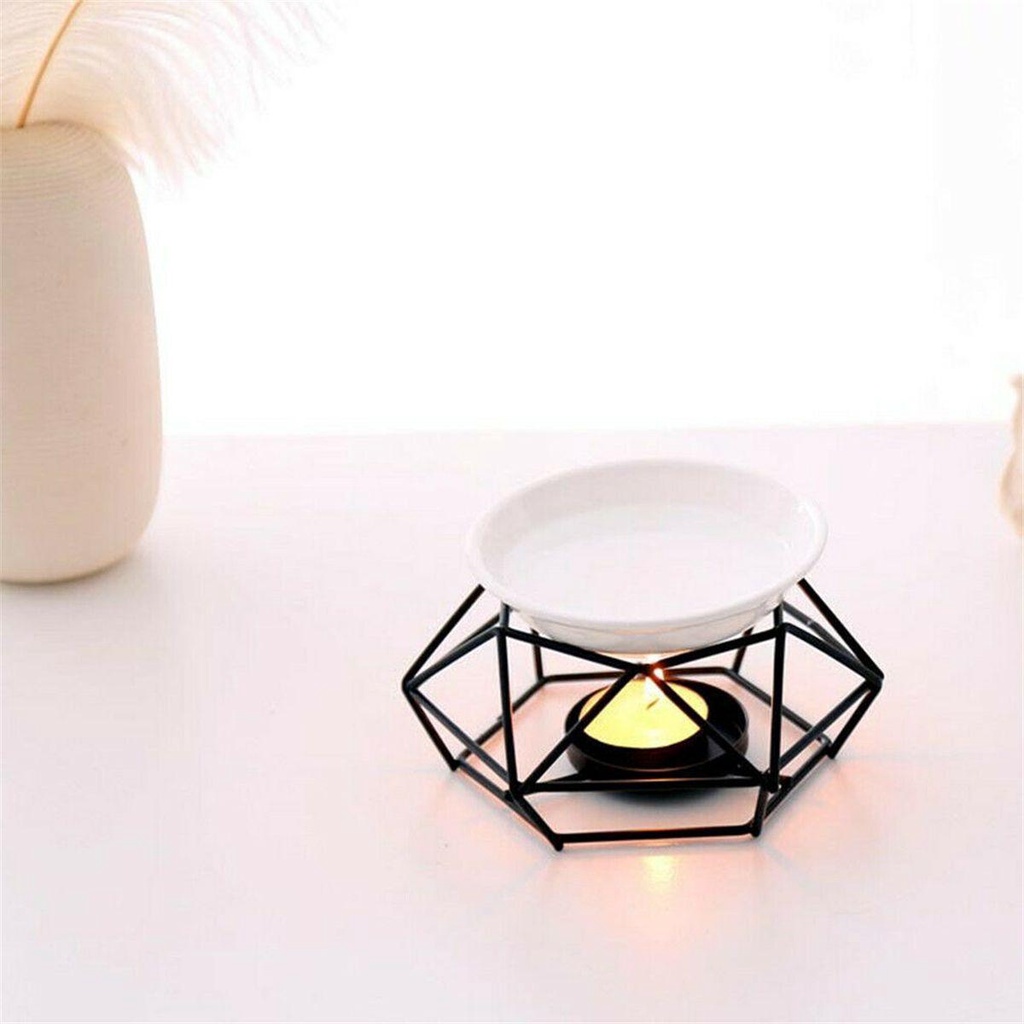 TOP Light Candle Holder Warmer Wax Melt Tempat Bakar Minyak Mangkok Keramik