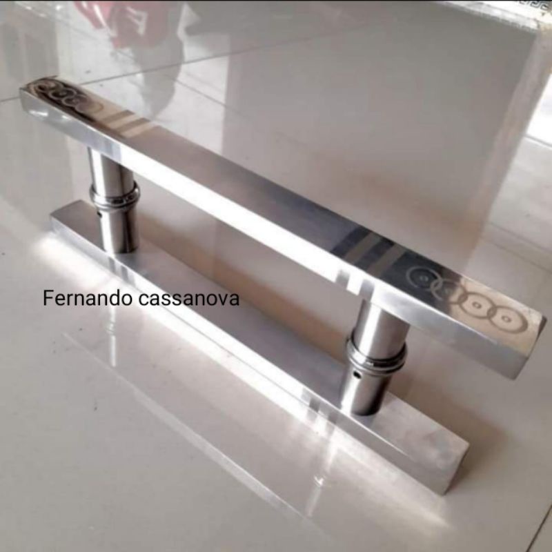 Handle pintu kaki tembus stainless 120cm