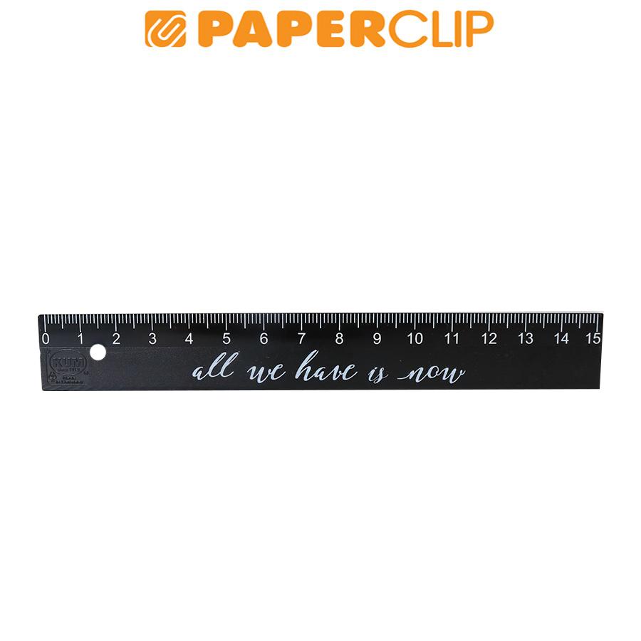 

RULER / PENGGARIS KUM L1 QUOTES BLACK & WHITE 15CM 3700529
