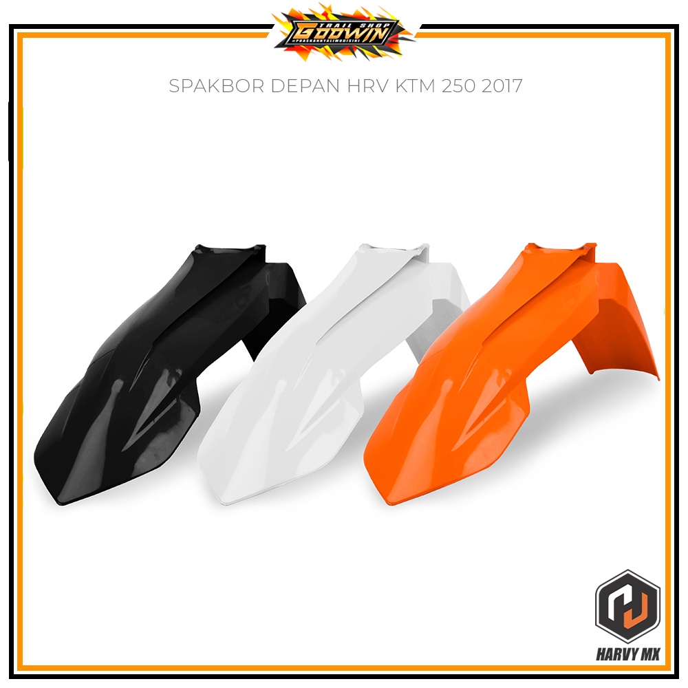 Spakbor Slebor Depan HRV KTM 250 2017 / 2014 SIXDAY HRV KTM 250 2 warna SUPERMOTO