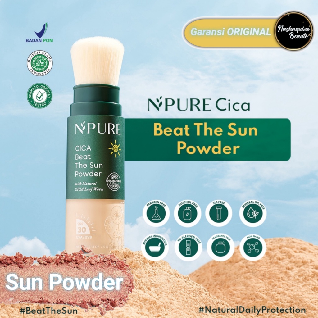 NPURE Cica Beat The Sun Powder