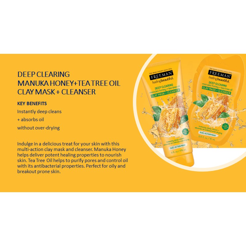 freeman deep clearing manuka honey