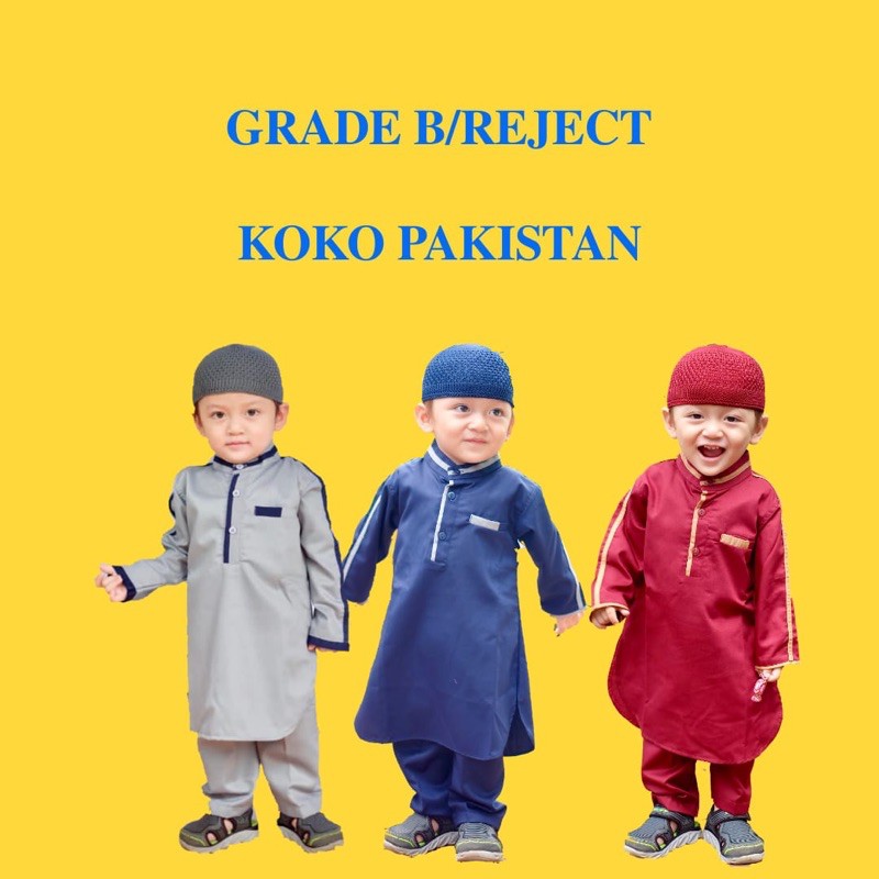 [GRADE B/REJECT MINOR] Koko Pakistan Koko Anak Bayi