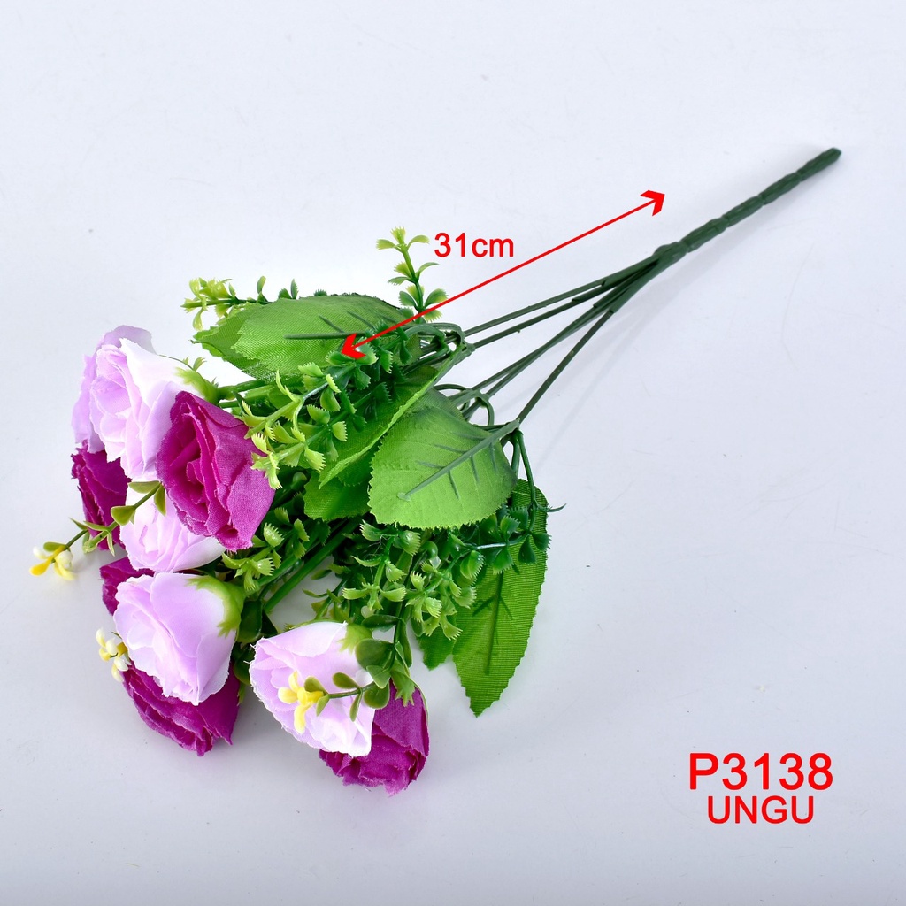 TIB COD P3138 ( 1 KILO BISA MUAT 28 PCS ) BUNGA DEKORASI/BUNGA HIAS/BUNGA ARTIFISIAL/BUNGA IMPORT-2