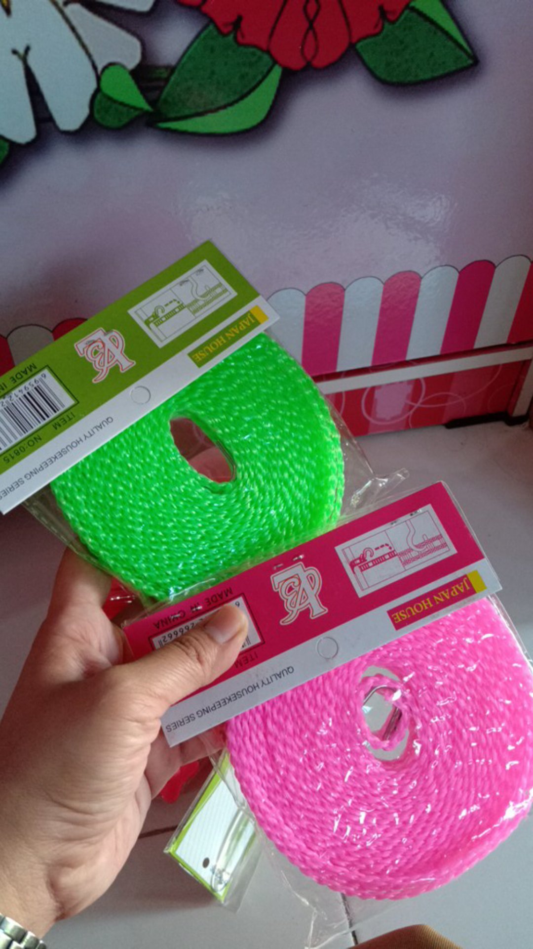 Tali Jemuran Unik Multifungsi 5m