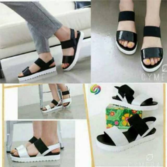 Sandal Tali Wanita Casual Mayo