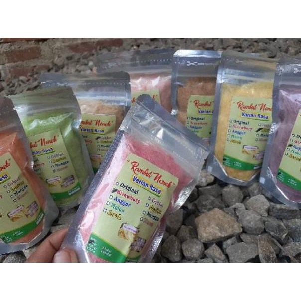 

HOT Rambut Nenek / arum manis rasa buah 50gr