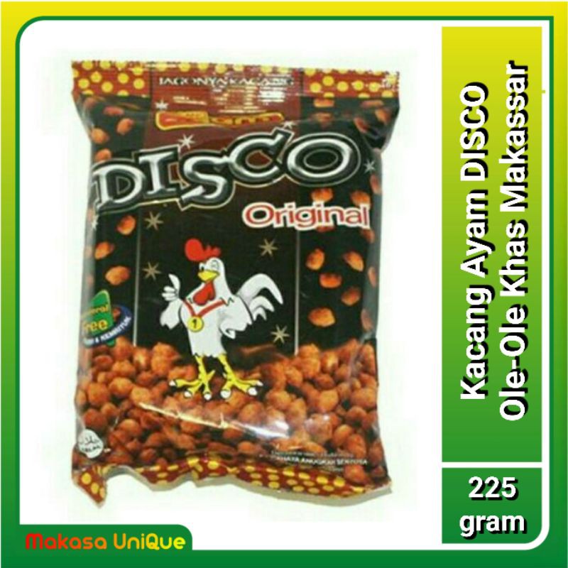 

Kacang Ayam DISCO Khas Makassar 225gr