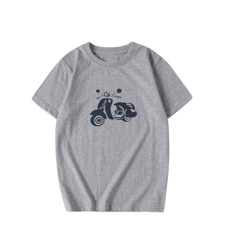 Kaos Anak VESPA Baju Polos Anak Lengan Pendek Tshirt Kids Unisex