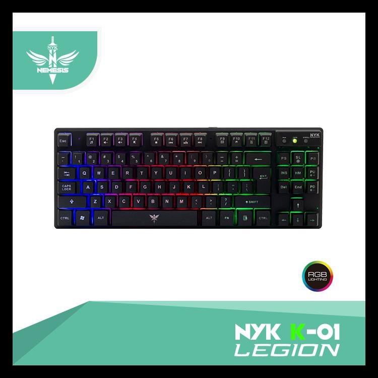 Keyboard Gaming NYK K01 / K-01 TKL Rainbow