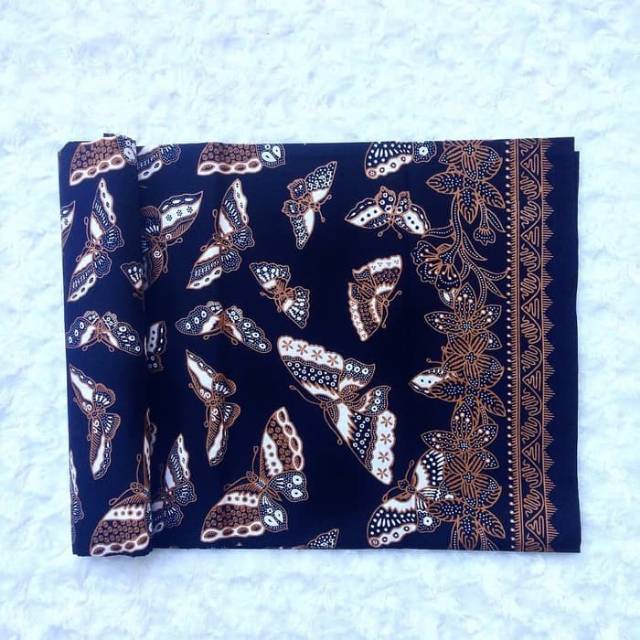 Omah Etnik Kain Batik Solo / Batik Printing - Sogan Kupu